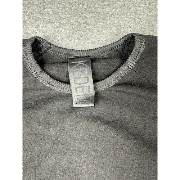 Kedem Sasson Black Sweater Lagenlook Top One Size Cotton Blend - Picture 4 of 9